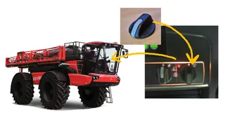 Agrifac endurance button