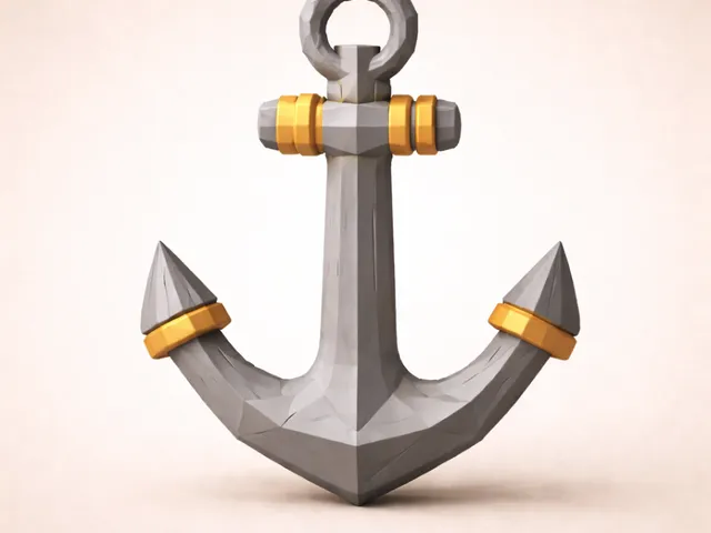 Low Poly Ship Anchor
