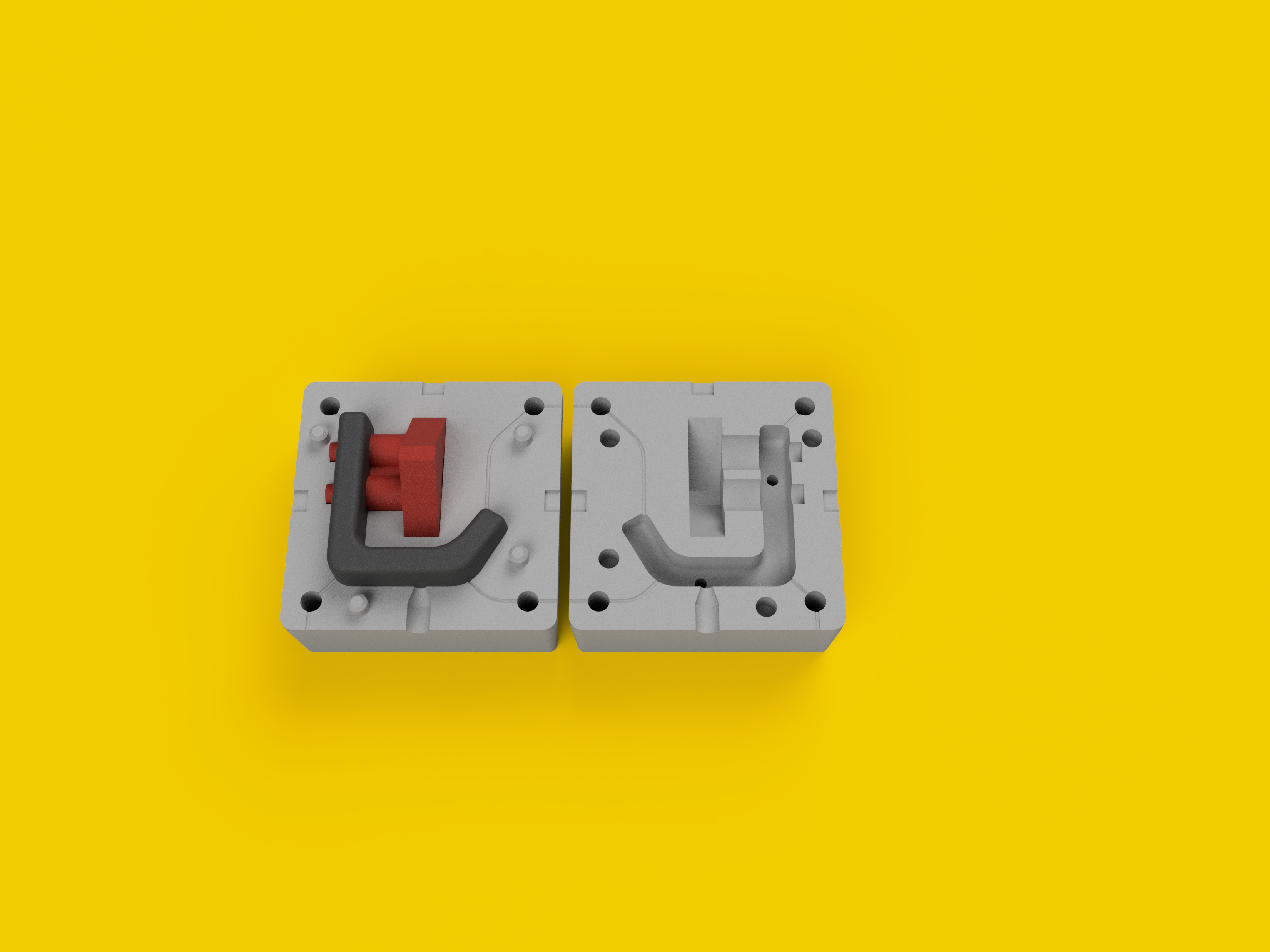 Hook Injection Moulding/ Mould/ Plasticpreneur IMK2