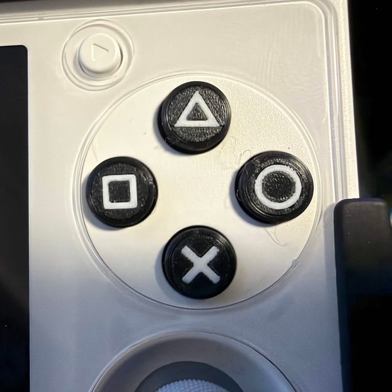 Ayn Thor PlayStation Buttons by Rachel Roth | Download free STL model ...