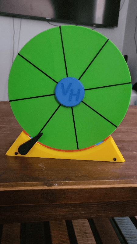 Miniatura 2 do modelo 3D Spin the wheel roulette