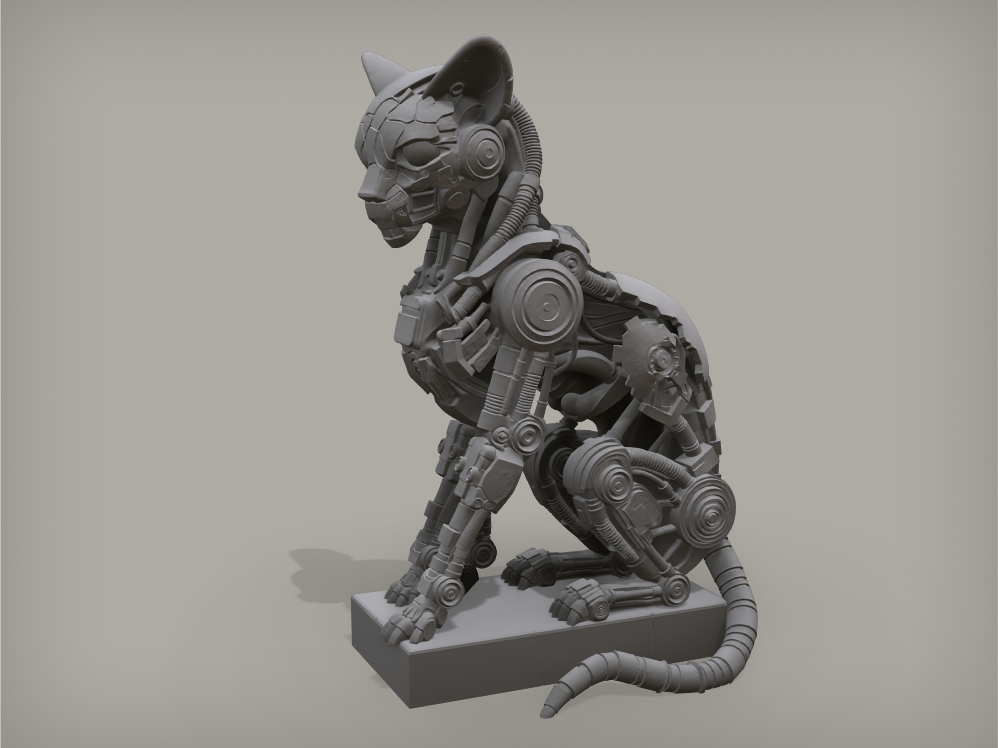 Catinator Statue