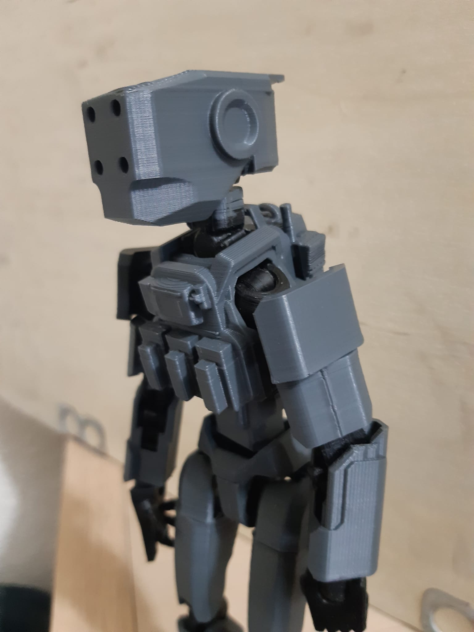 Dummy 13 Robot face