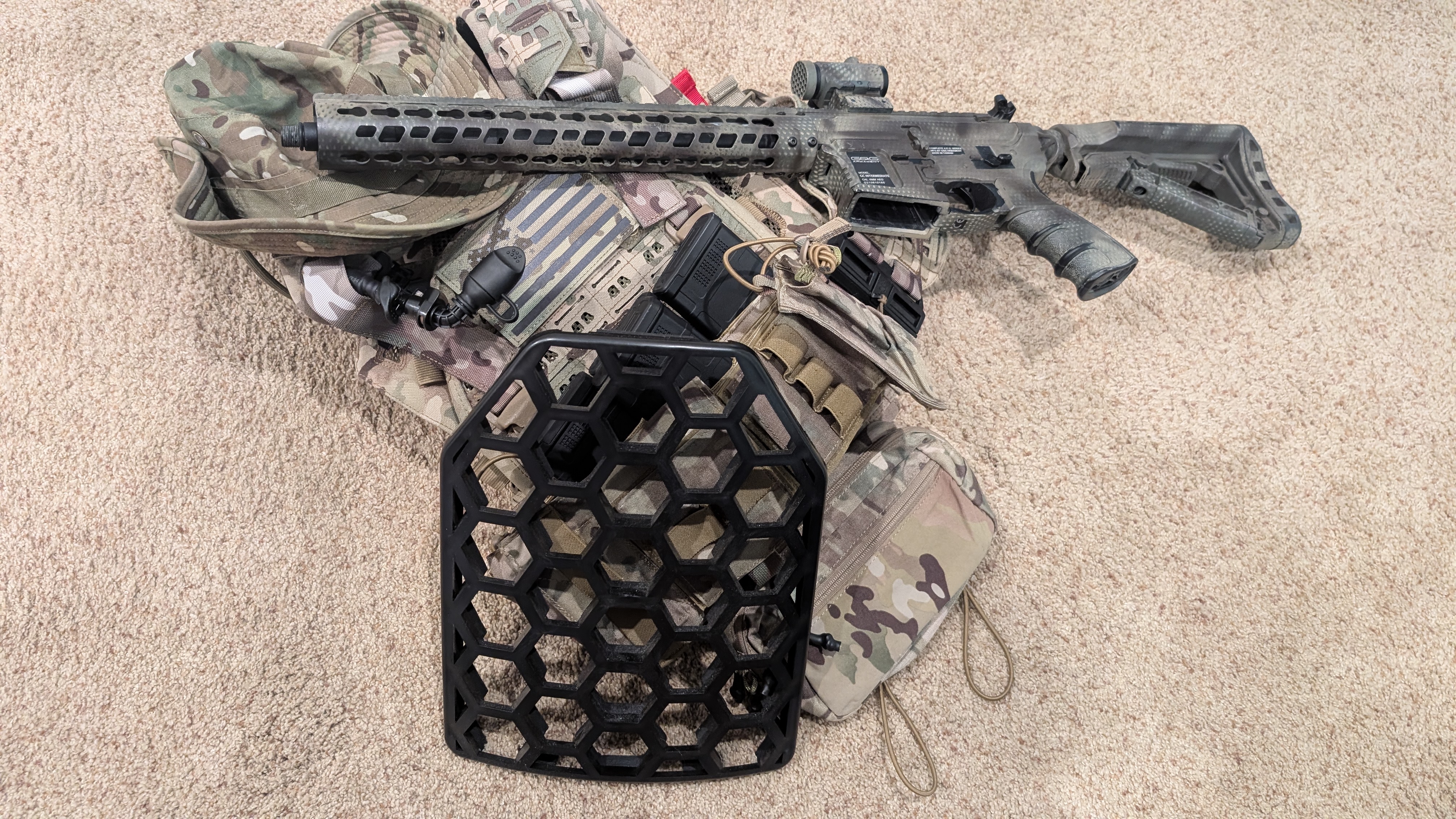 Airsoft Hex Plate