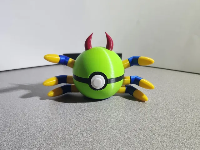 Pokemon pokeball 0167 Spinarak