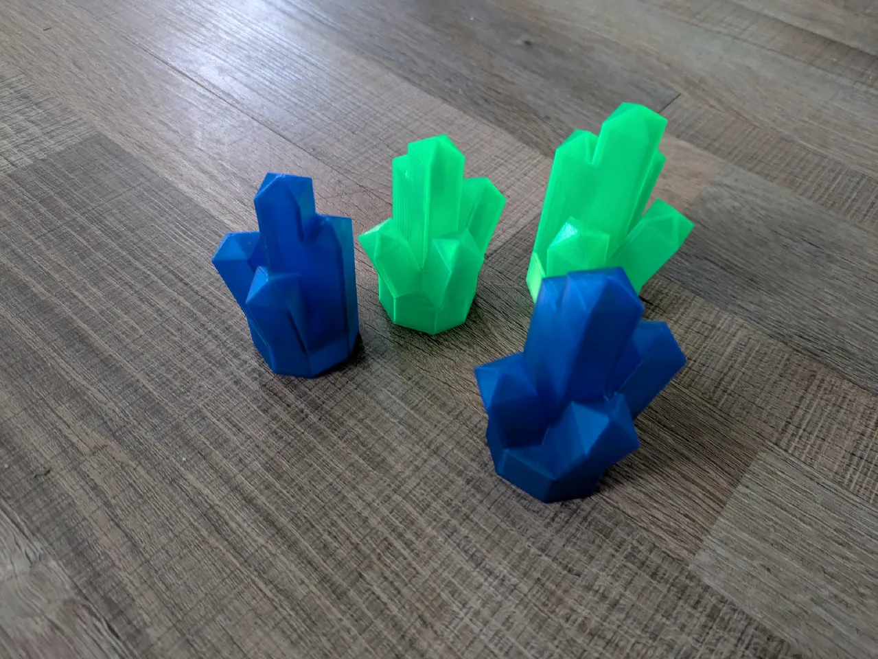 Lego (52.dat) Rock 1 x 1 Crystal 5 Point - REMIX by