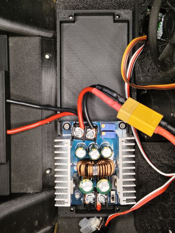 3DSets Model 2 Electronics Box DC-DC step down converter