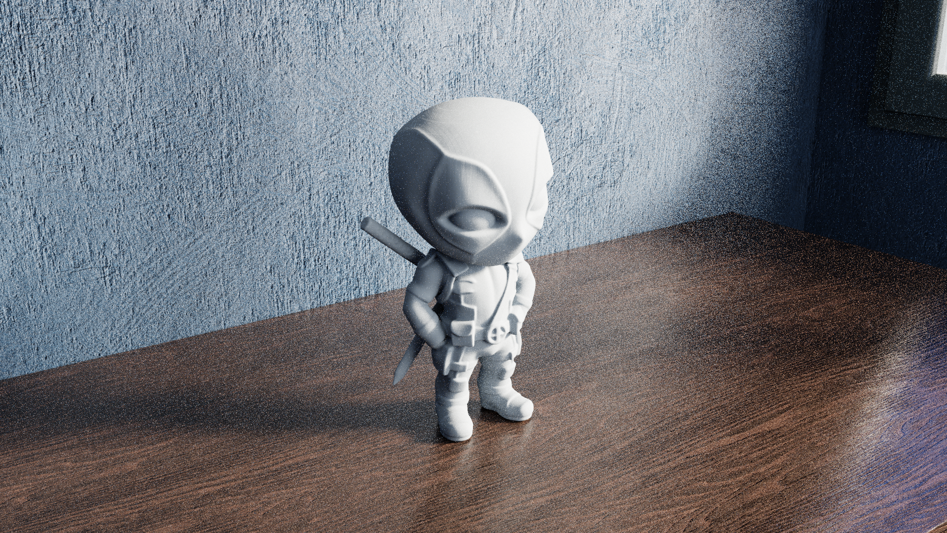 Miniatura 9 do modelo 3D Chibi Deadpool