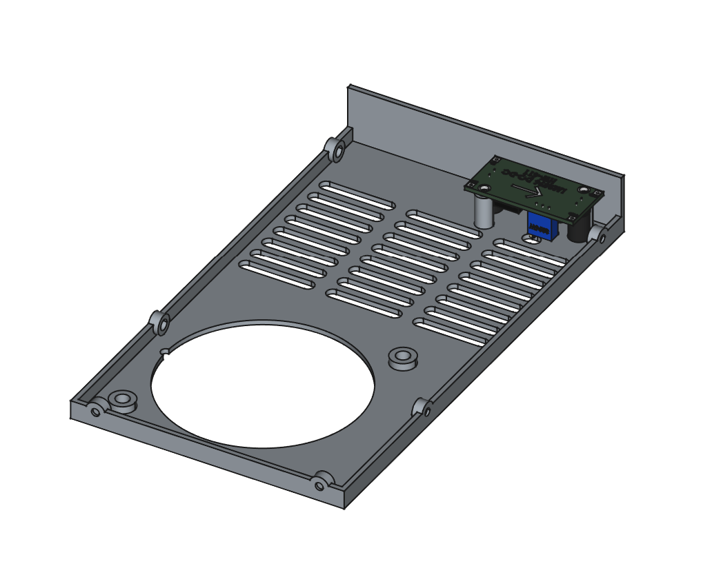 Quiet PSU shield for Sovol SV06 (Plus) ACE