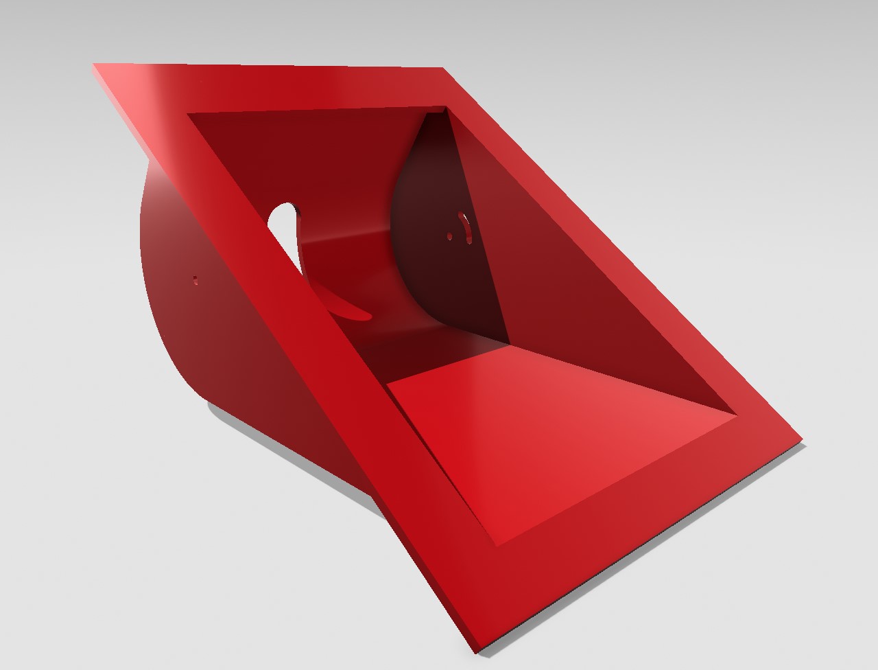 Flash warning light mounts (mockup only)