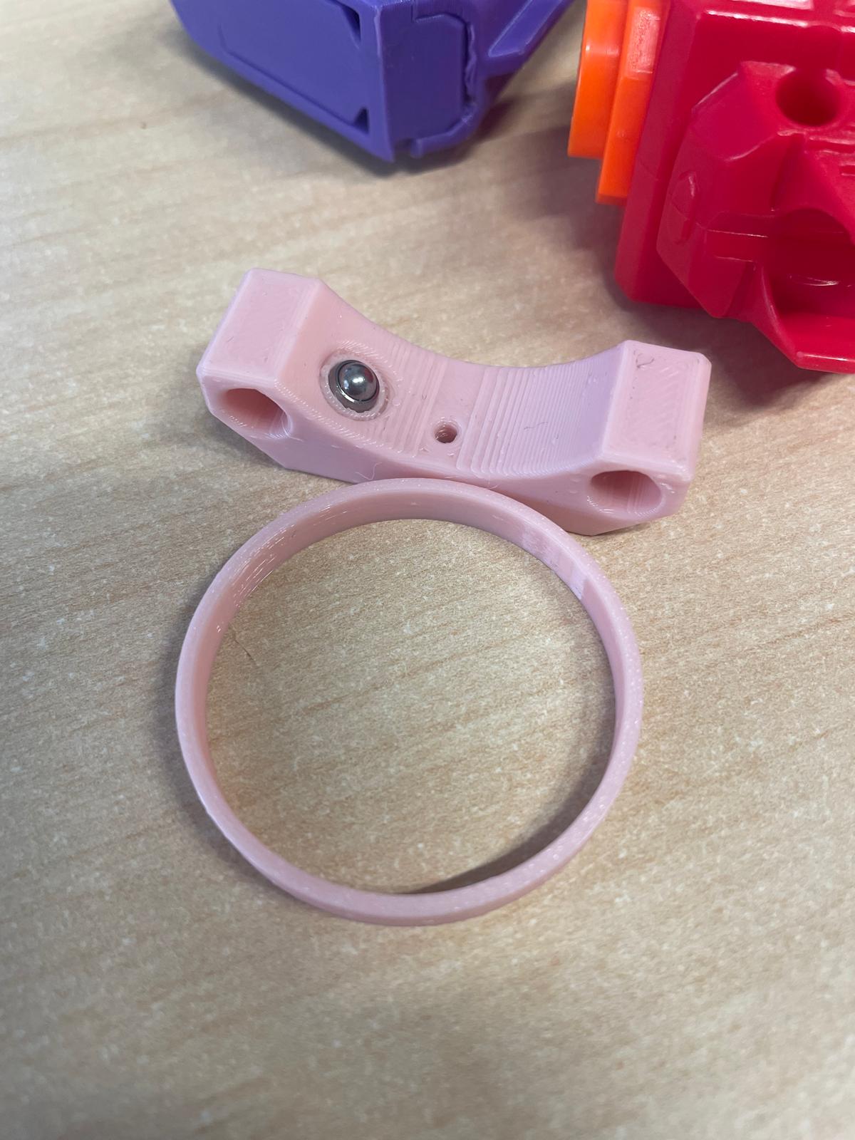 5mm detent block and PT spacer for Silly's Alchemist Blaster