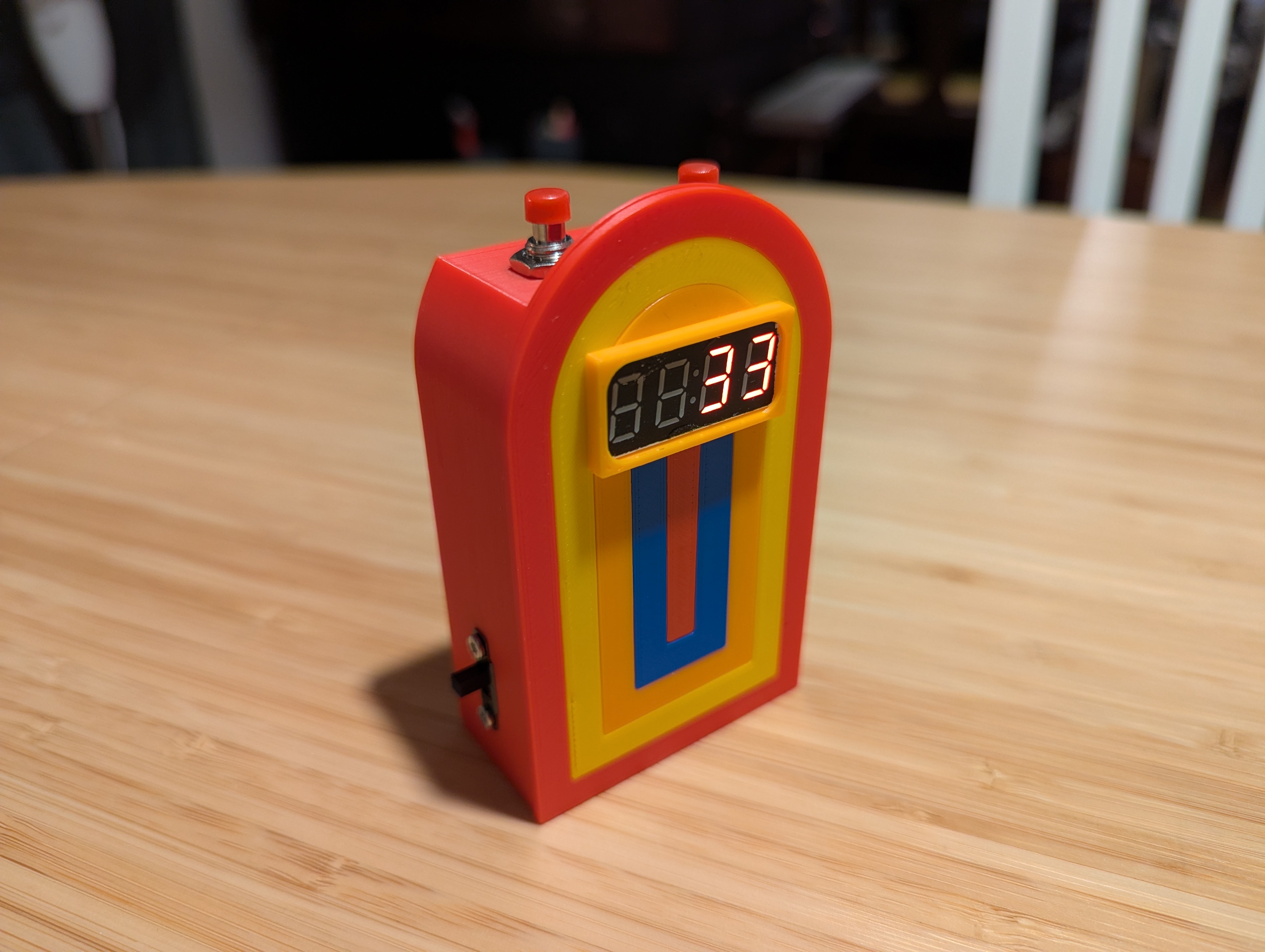 Game Changer podium digital counter