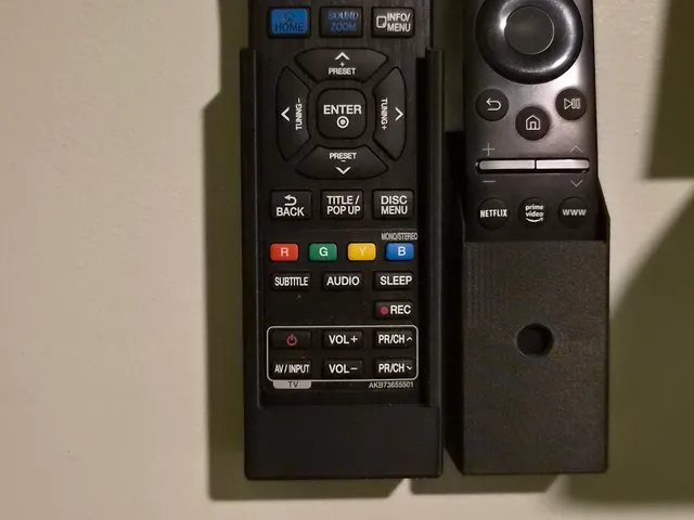 LG BlueRay Disc Remote AKB73655501