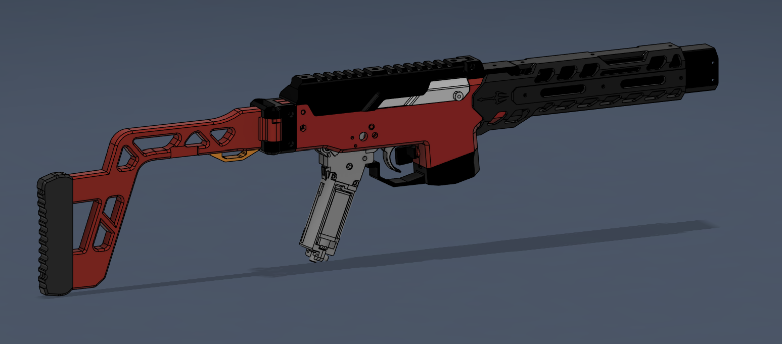Mosquito MK1 Bent Stock (Vector-Like)