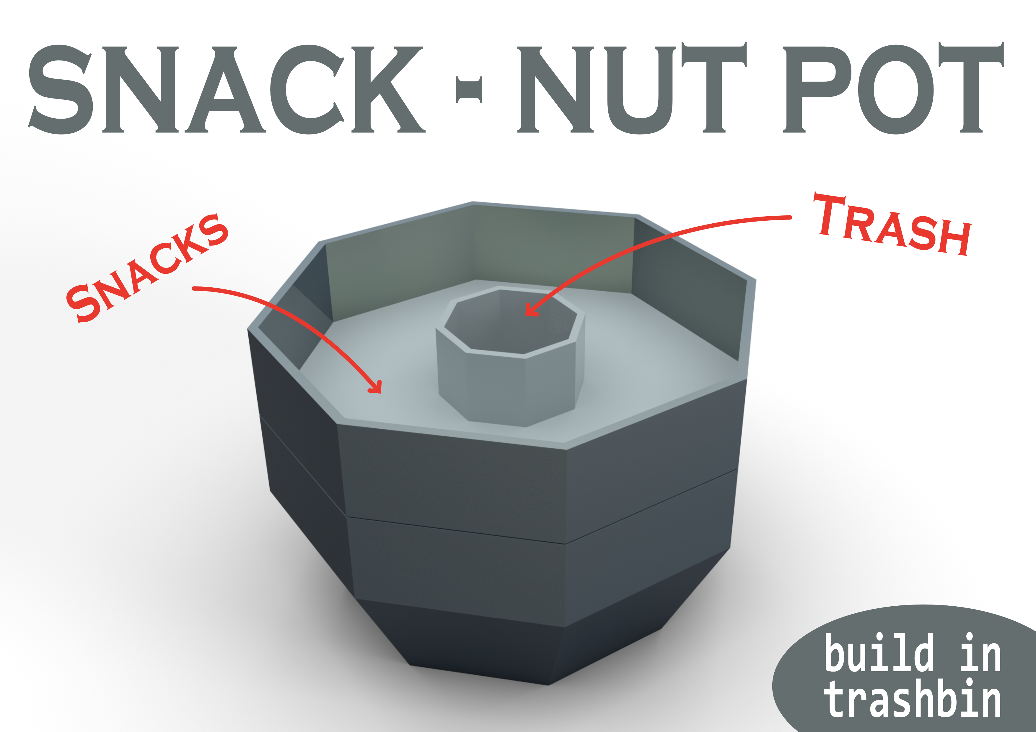 Snack - Peanut pot