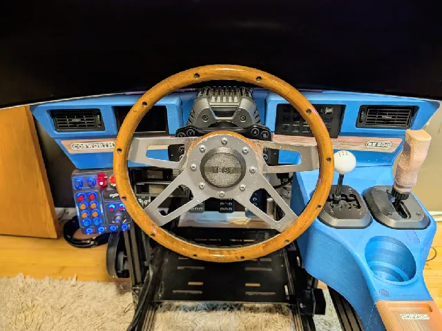 Grant Steering wheel to 6 bolt wheel adapter sim