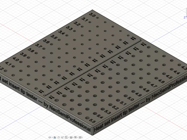 Heat set insert tip tester v2