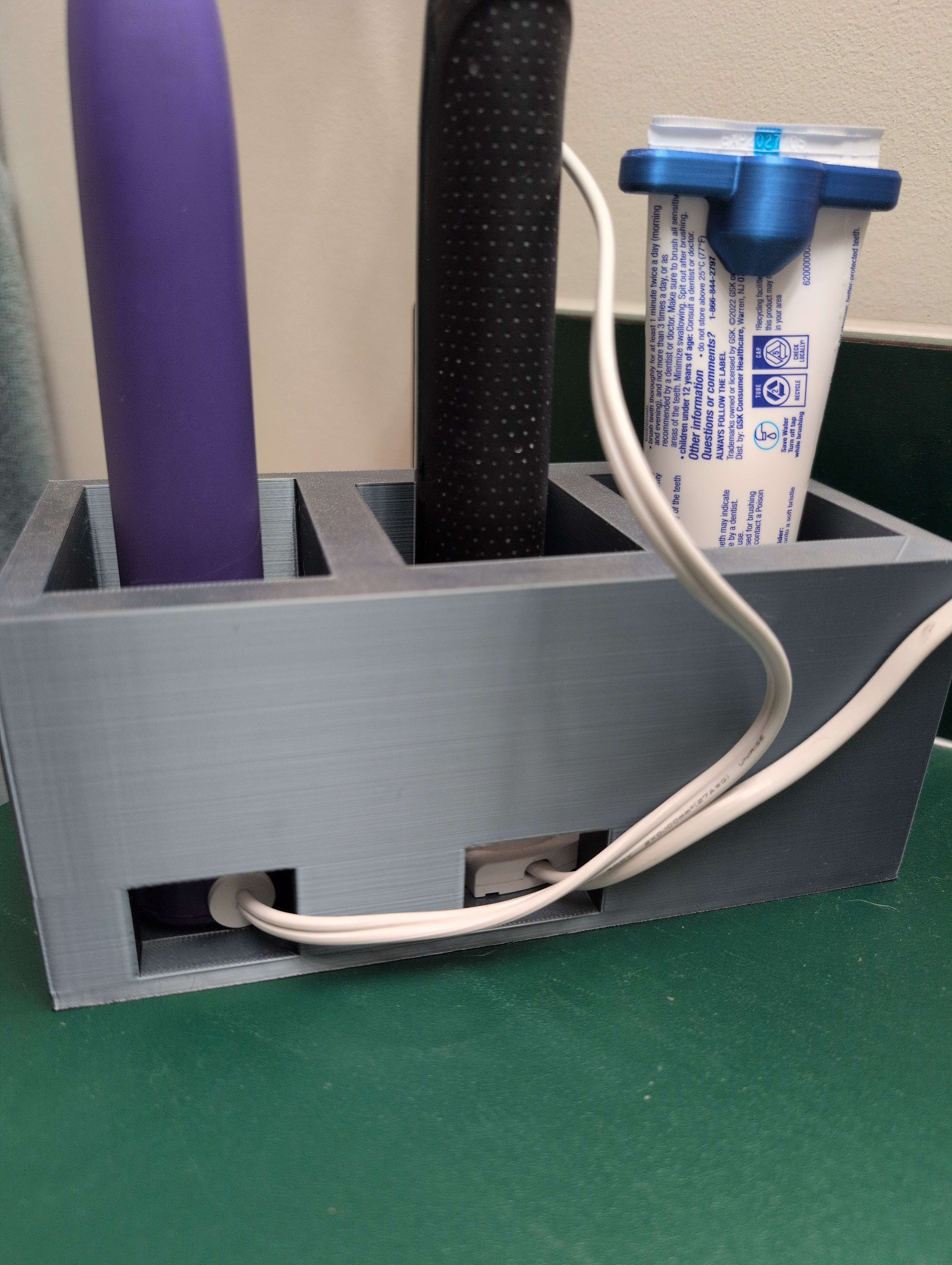 Generic Double Electric Toothbrush Charger Holder