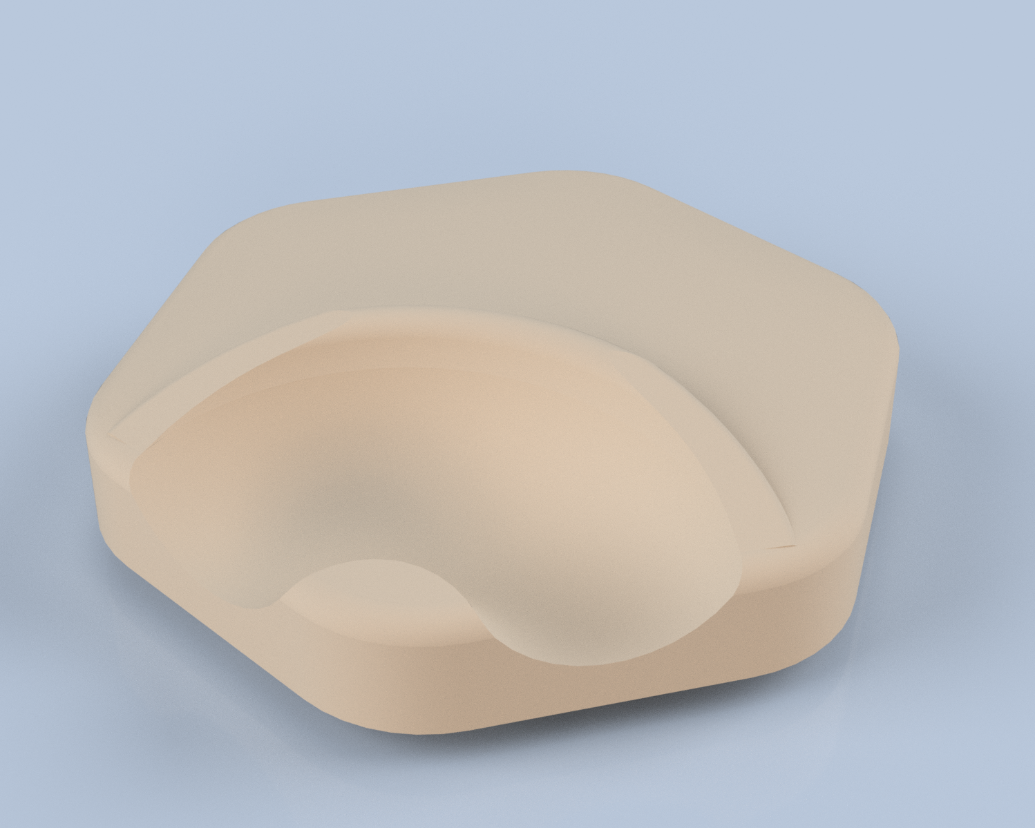 GraviTrax Junior Track Stone – Curve 60° 3D model
