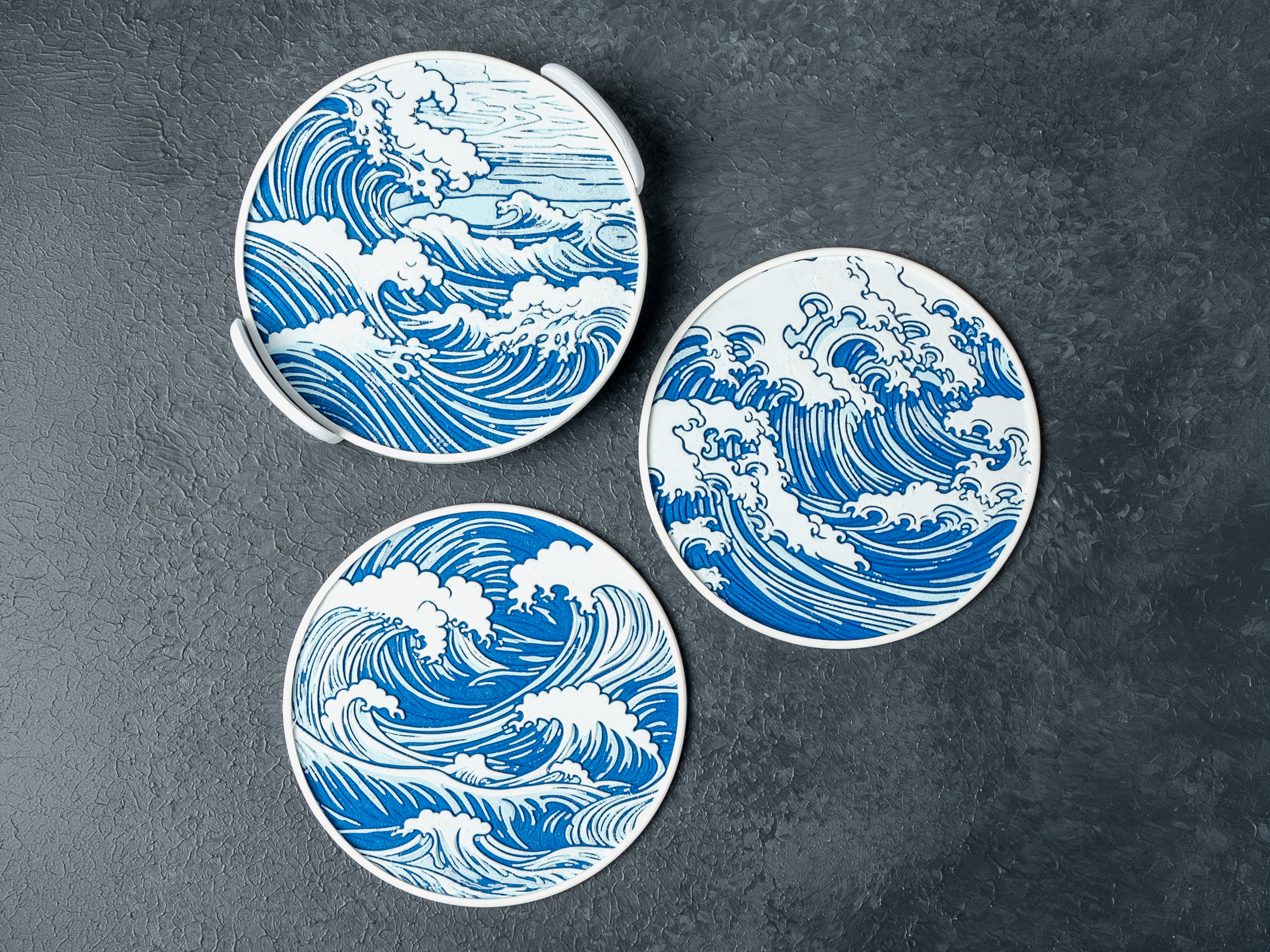 Miniatura 3 do modelo 3D Wave Coasters