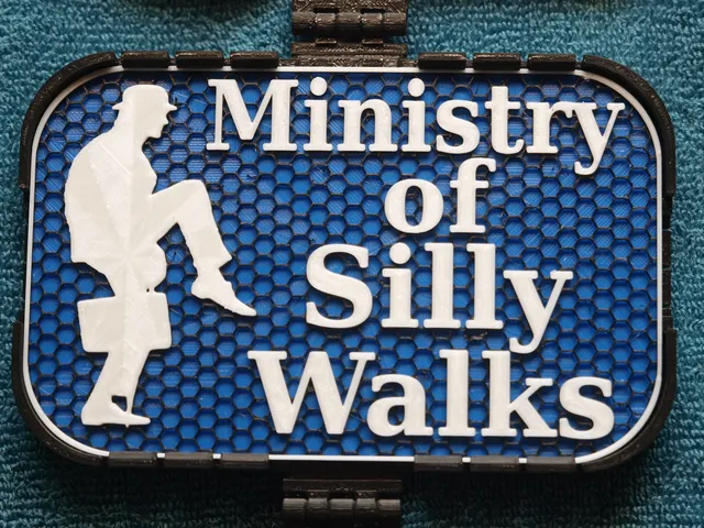 Ministry of Silly Walks sign