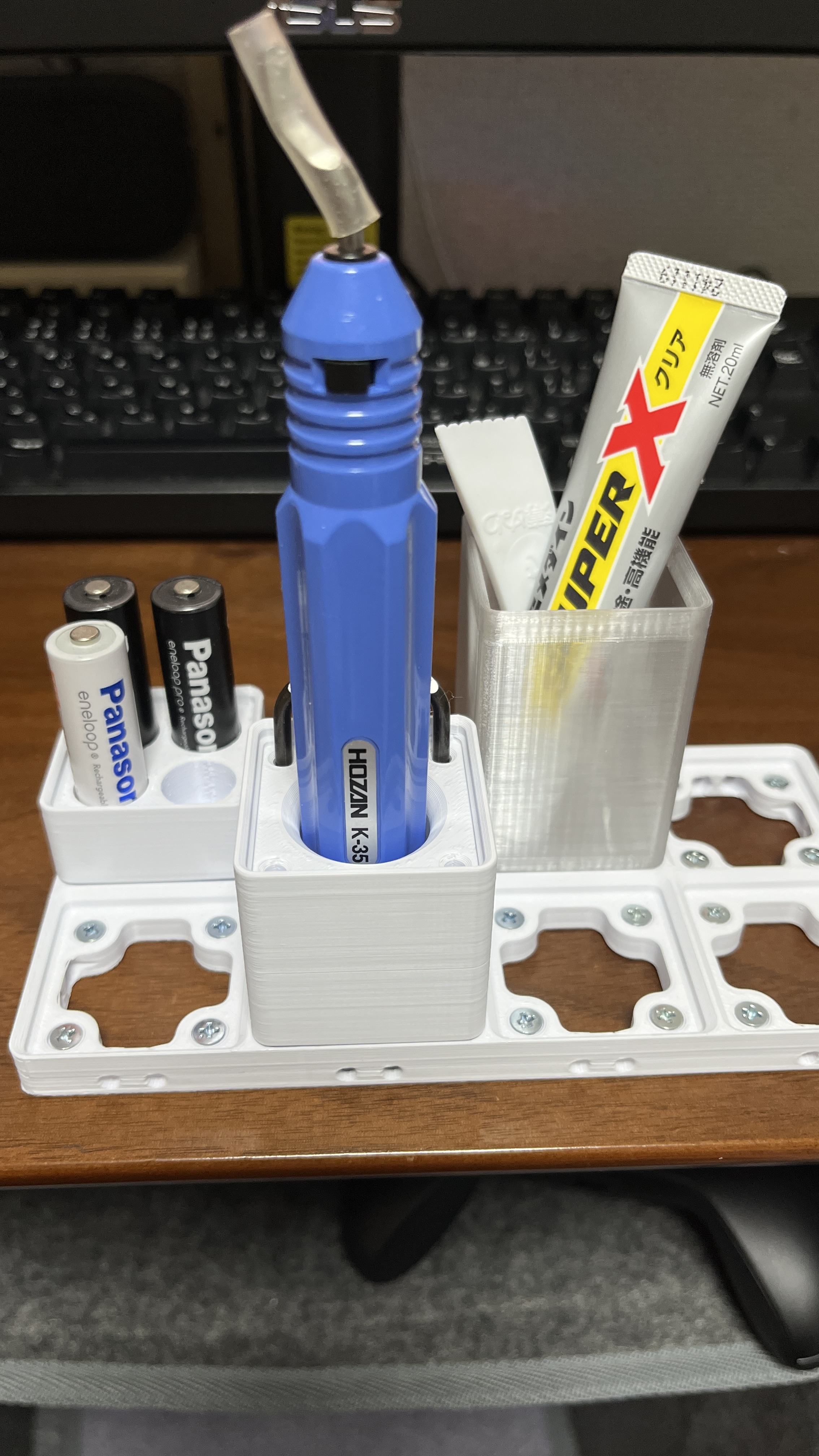 Gridfinity HOZAN K-35 Deburring Tool Holder