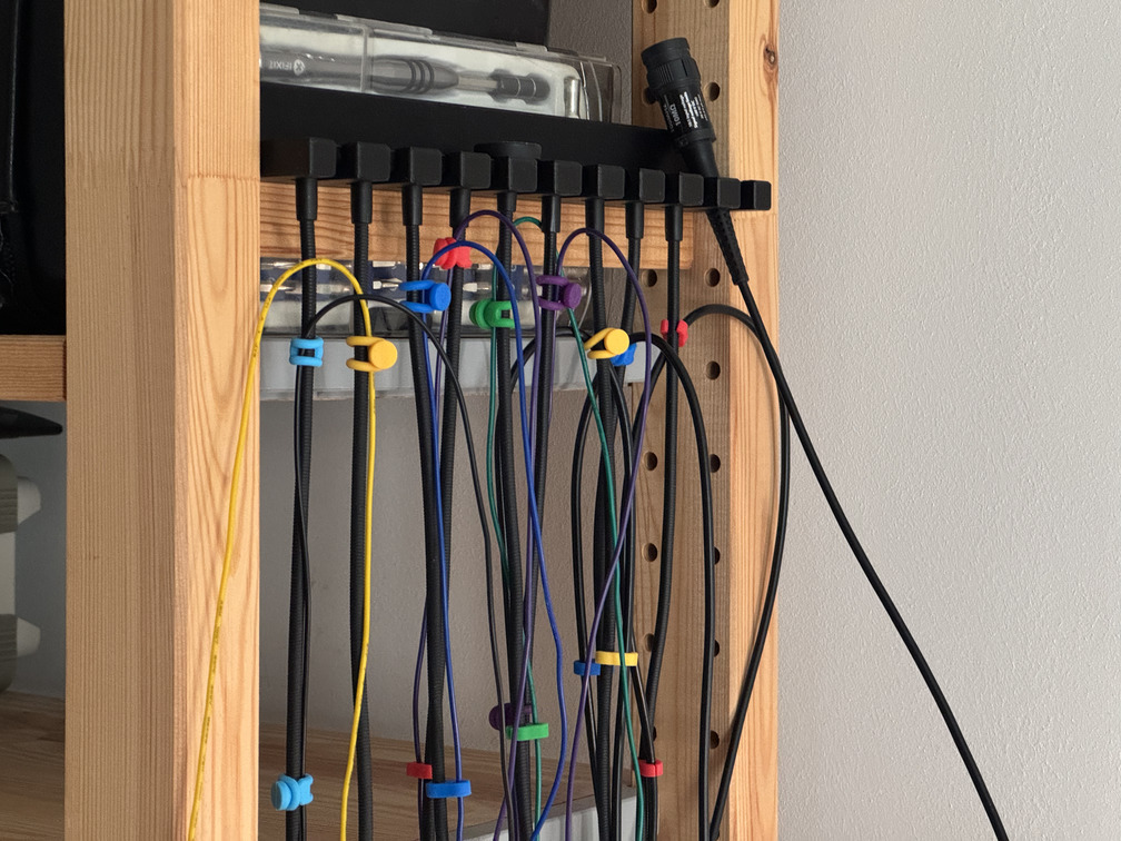 PCBite holder/hanger for IKEA Ivar shelves
