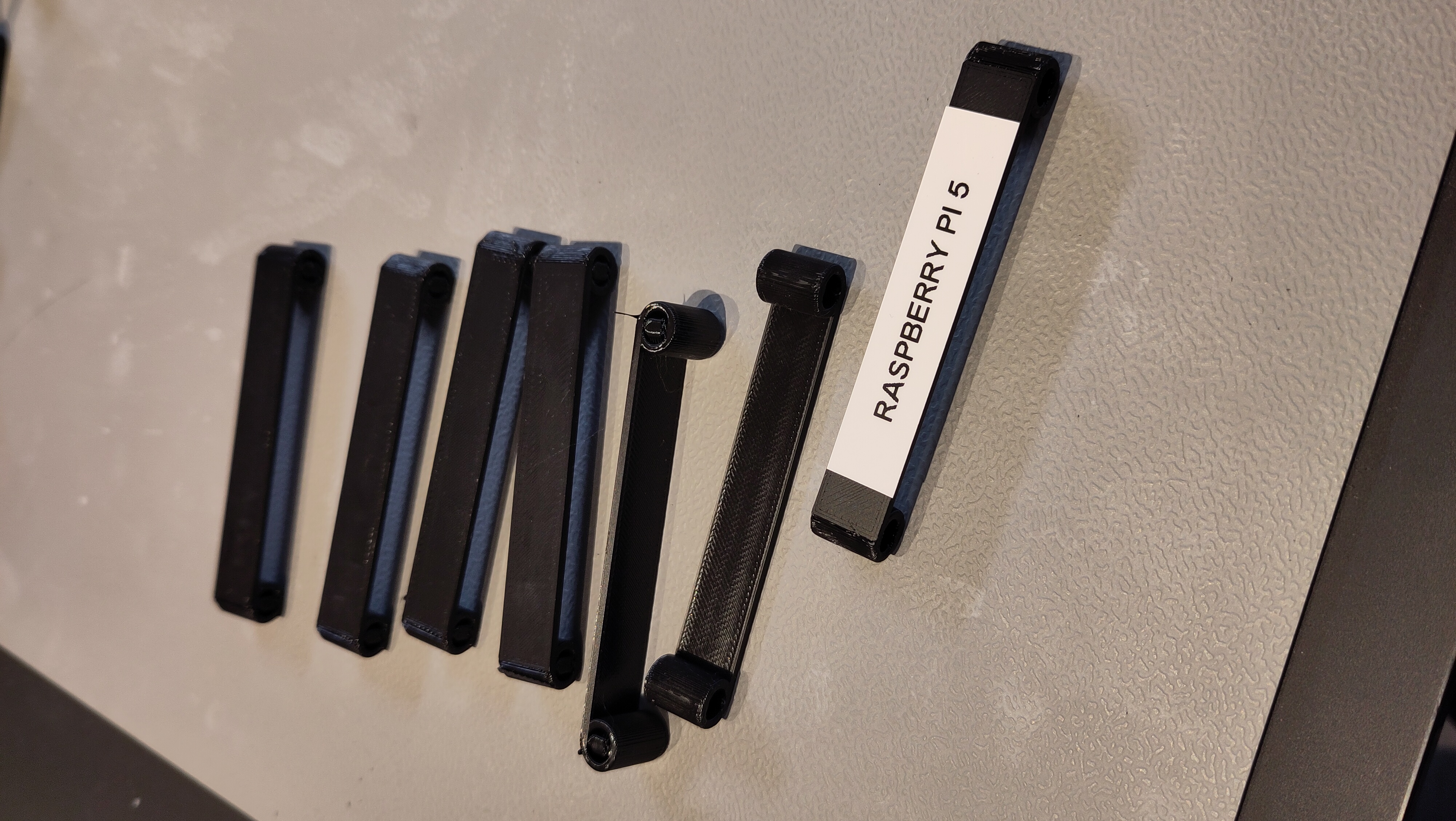 Stack mount nameplate