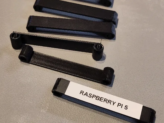 Stack mount nameplate
