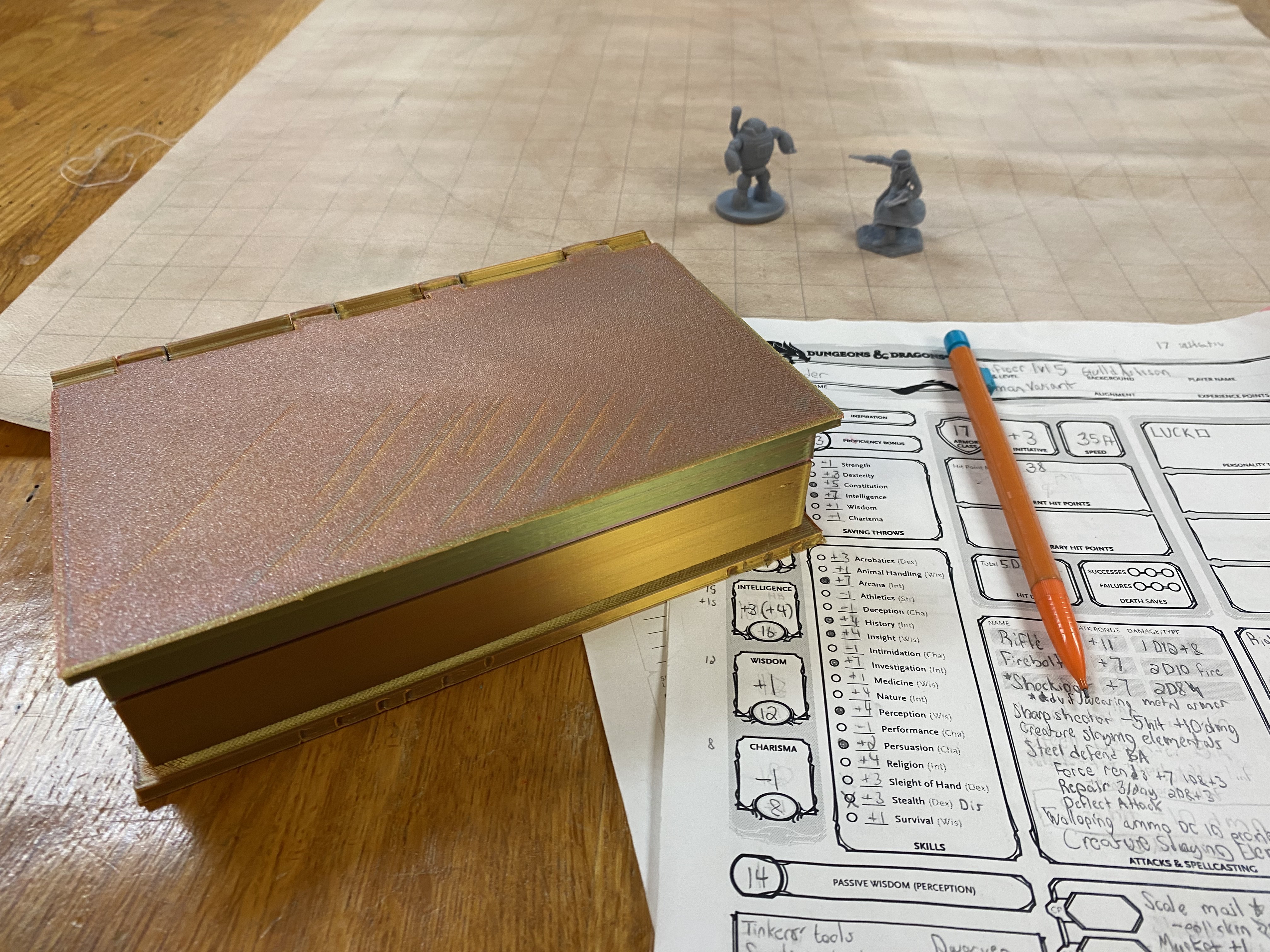 Miniatura 5 do modelo 3D D&D Tracker Booklet
