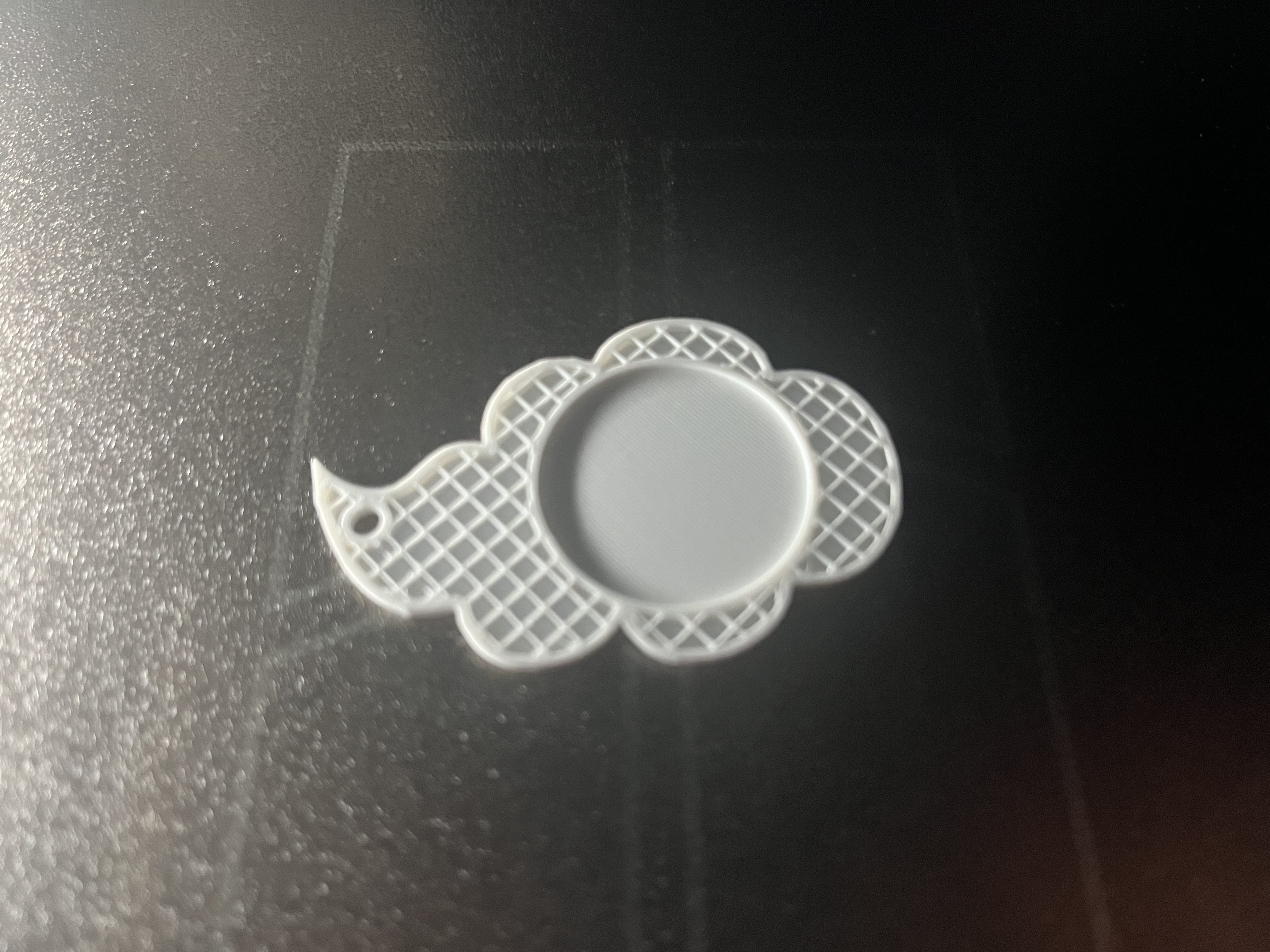 Miniatura 2 do modelo 3D Akatsuki Cloud NFC Keychain
