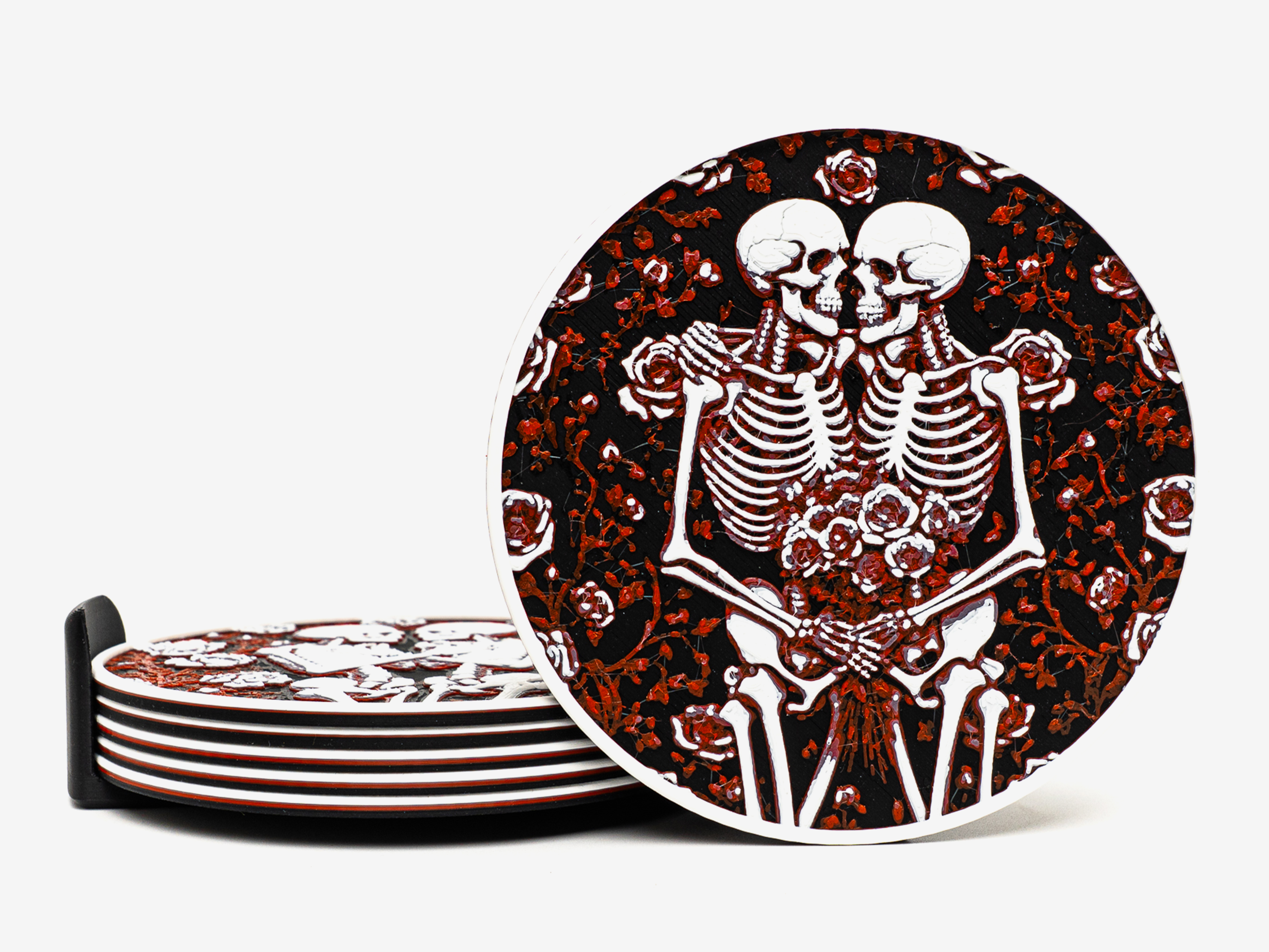Skeleton Romance Coasters — miniatura 4