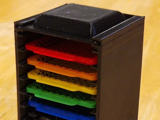 Low filament thermoformed drawers