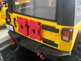 Rotopax Gas Cans and mount for 3D Sets Rancher