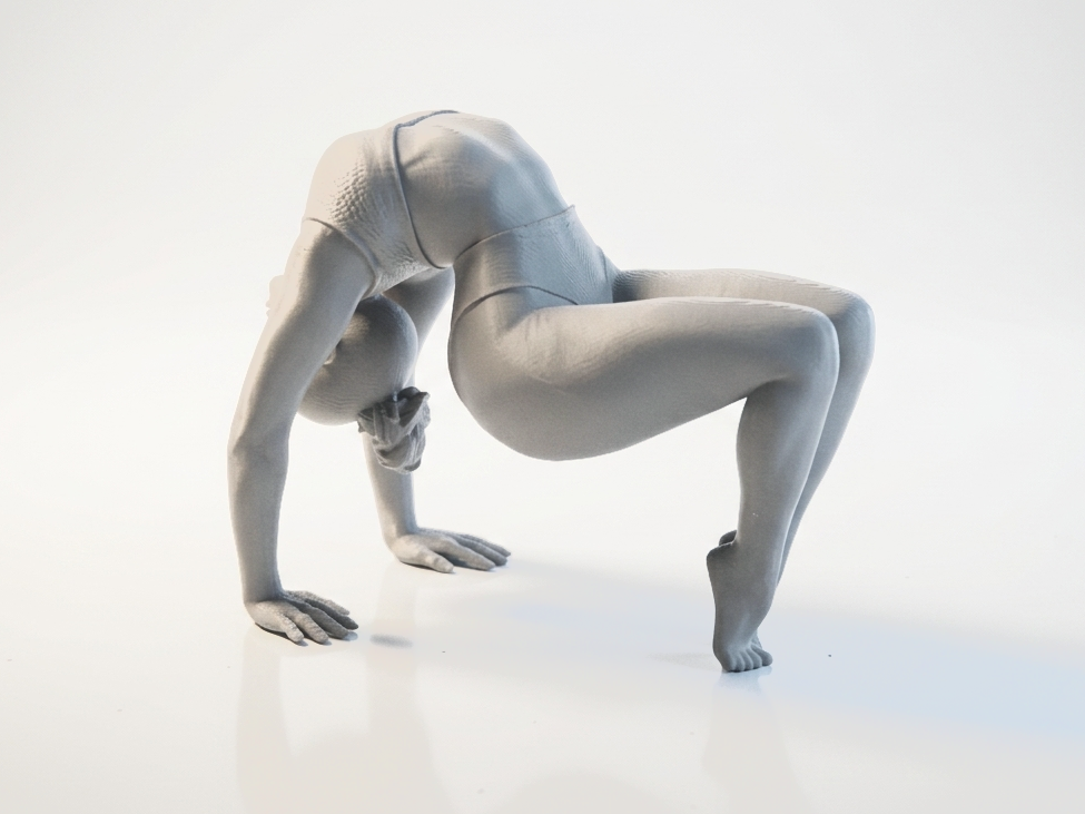 Gymnastics Pose Figure Miscellaneous 3D Printable