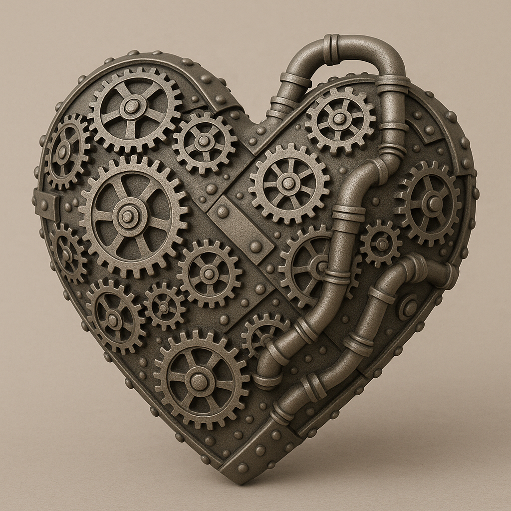 Steampunk Mechanical Heart