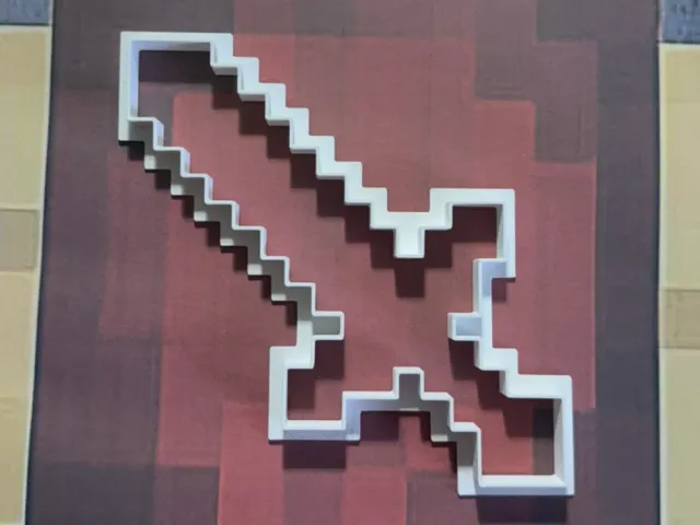 Minecraft Sword Cookie Cutter