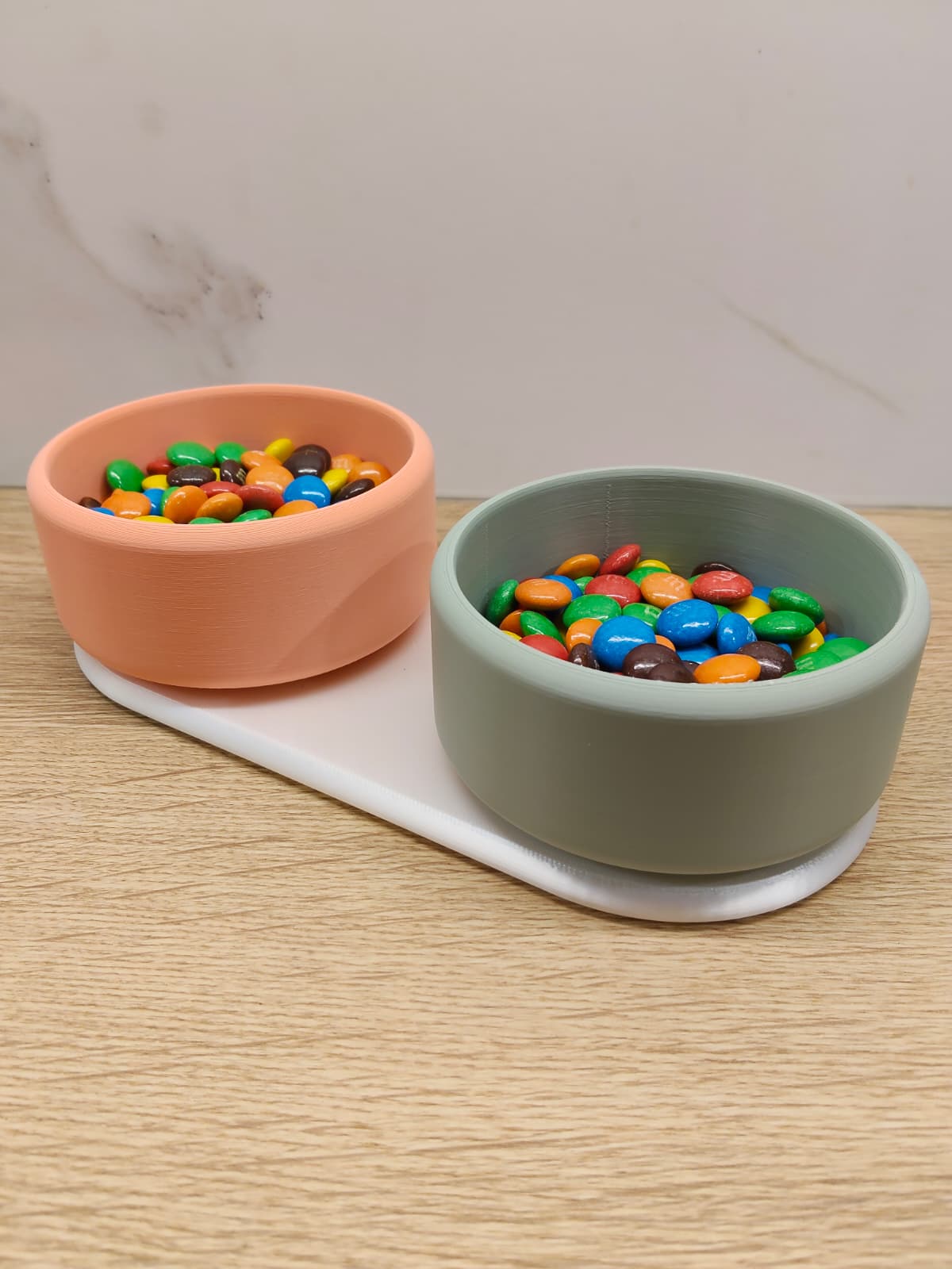 Snack bowl base - 2 bowls