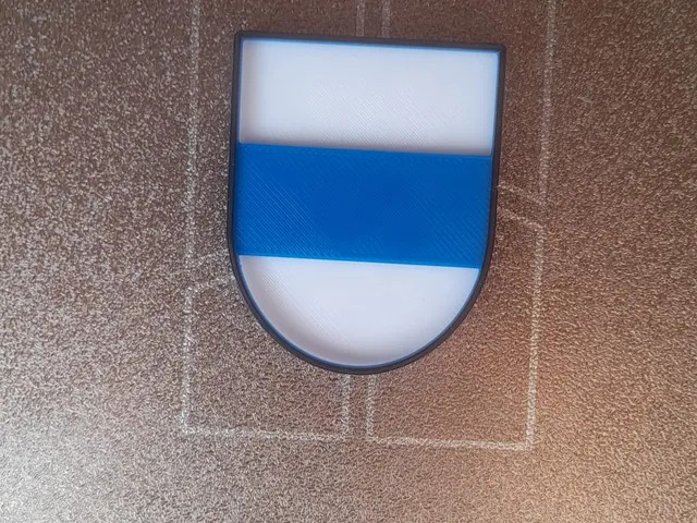 Canton of Zug Emblem – Multicolor Print with Filament Swaps