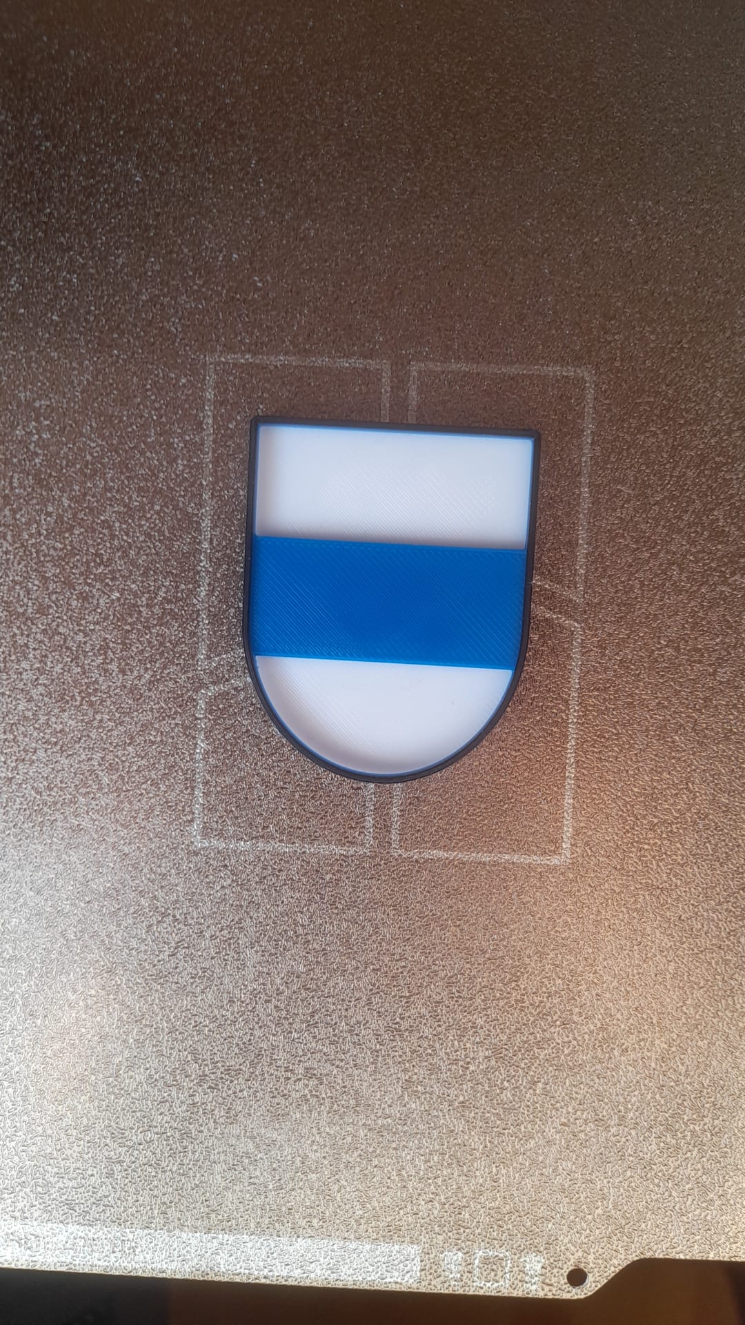 Canton of Zug Emblem – Multicolor Print with Filament Swaps