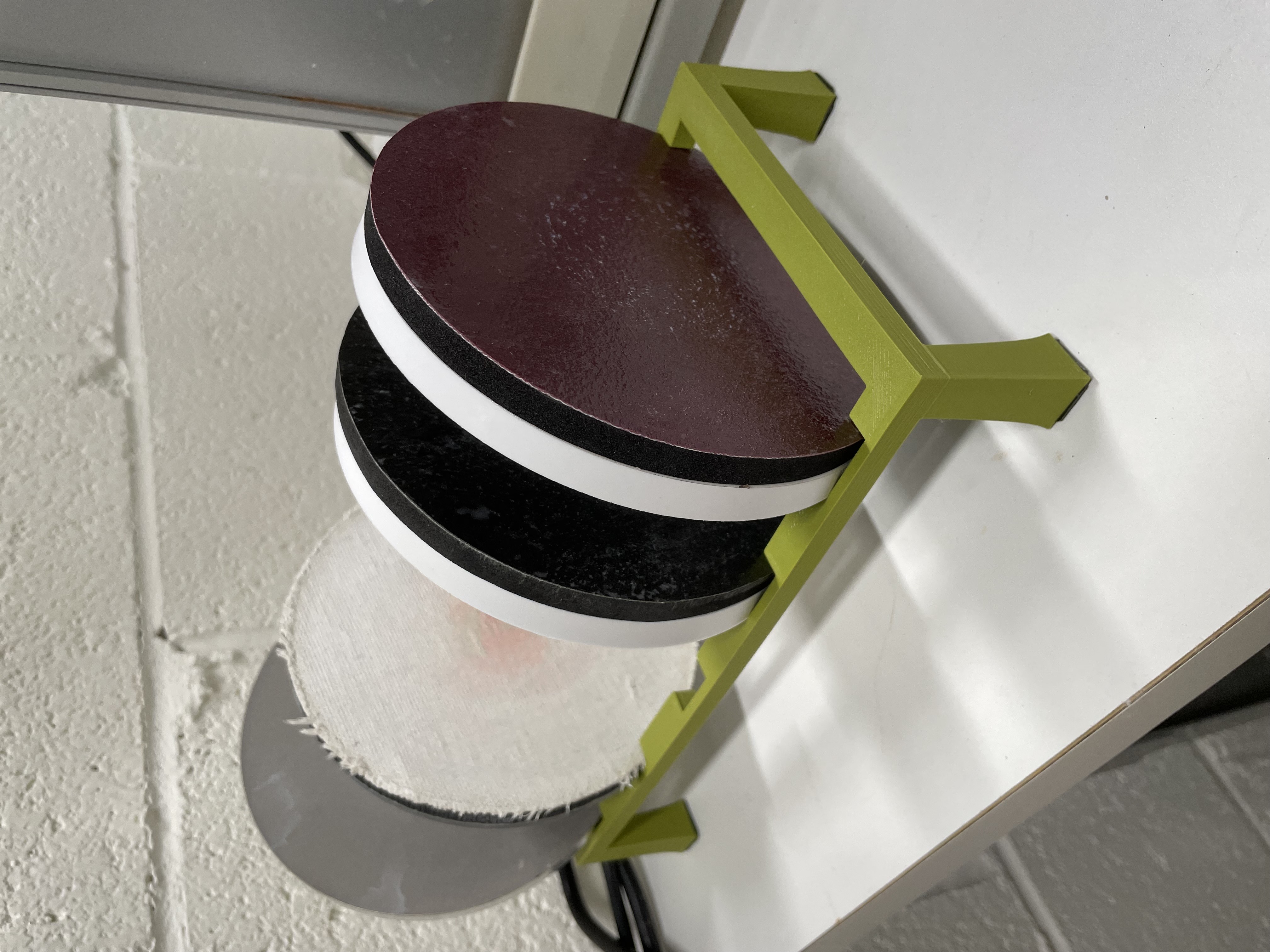 5.5" Lapidary Disc Holder for Flat Laps