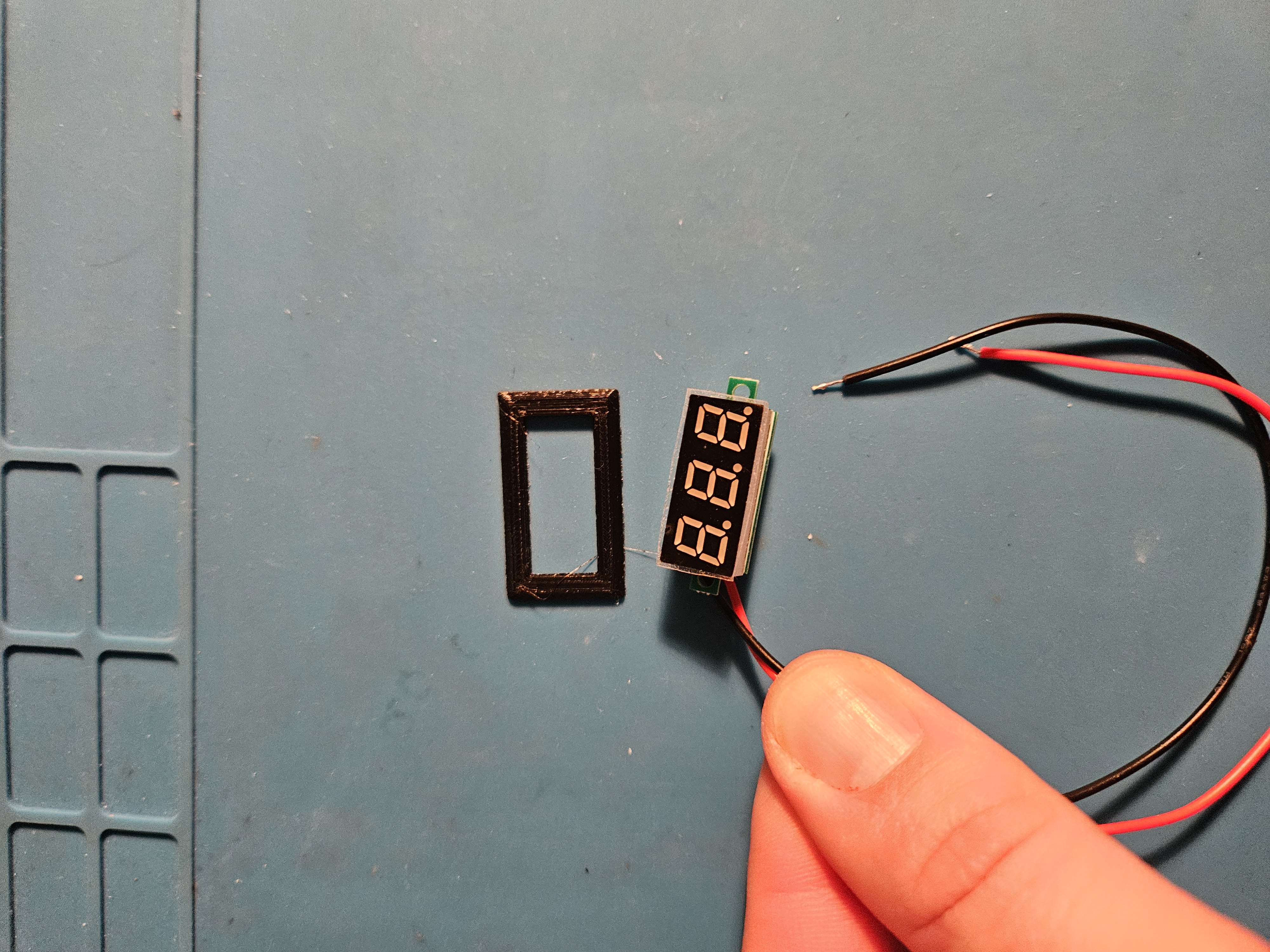 Panel Frame for 0.28" Mini Digital Voltmeter