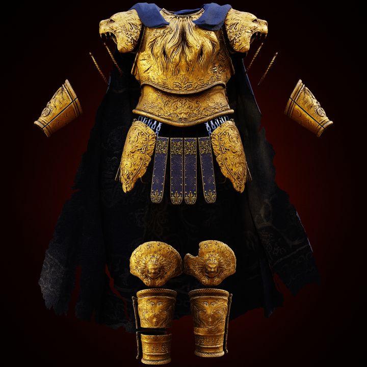 GENERAL RADAHN ARMOR SET - STARCOURGE RADAHN ARMOR COSPLAY life size - Elden Ring Fan Art