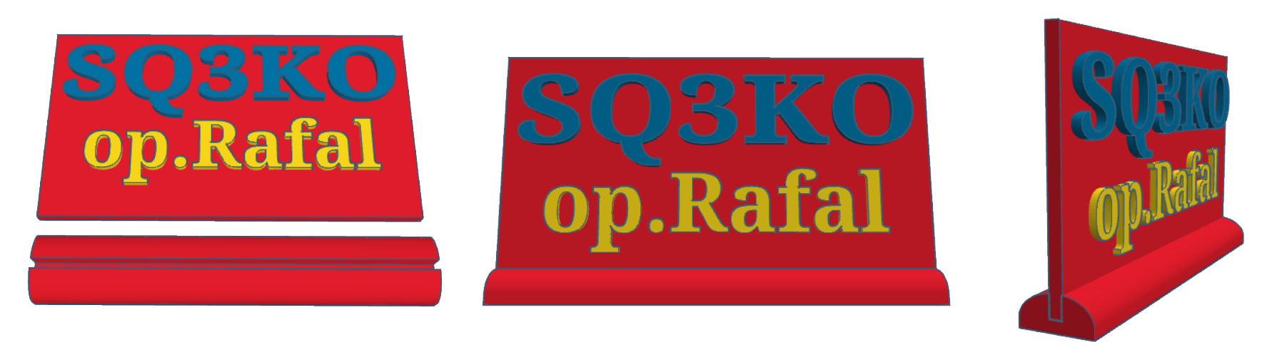 Shortwave radio sign