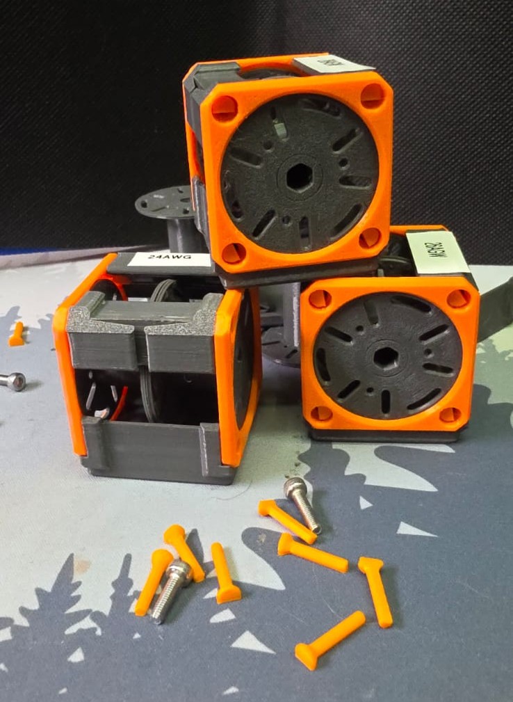 Pin (Screw Replacement) for Cable Spool Holder Gridfinity (small)