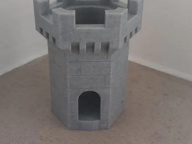 Turm Gefäß Stifte Halter
