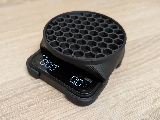 Drip tray for Bookoo Mini Coffee scale