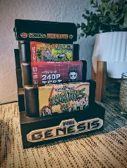Sega Genesis Game Cartridge Stand