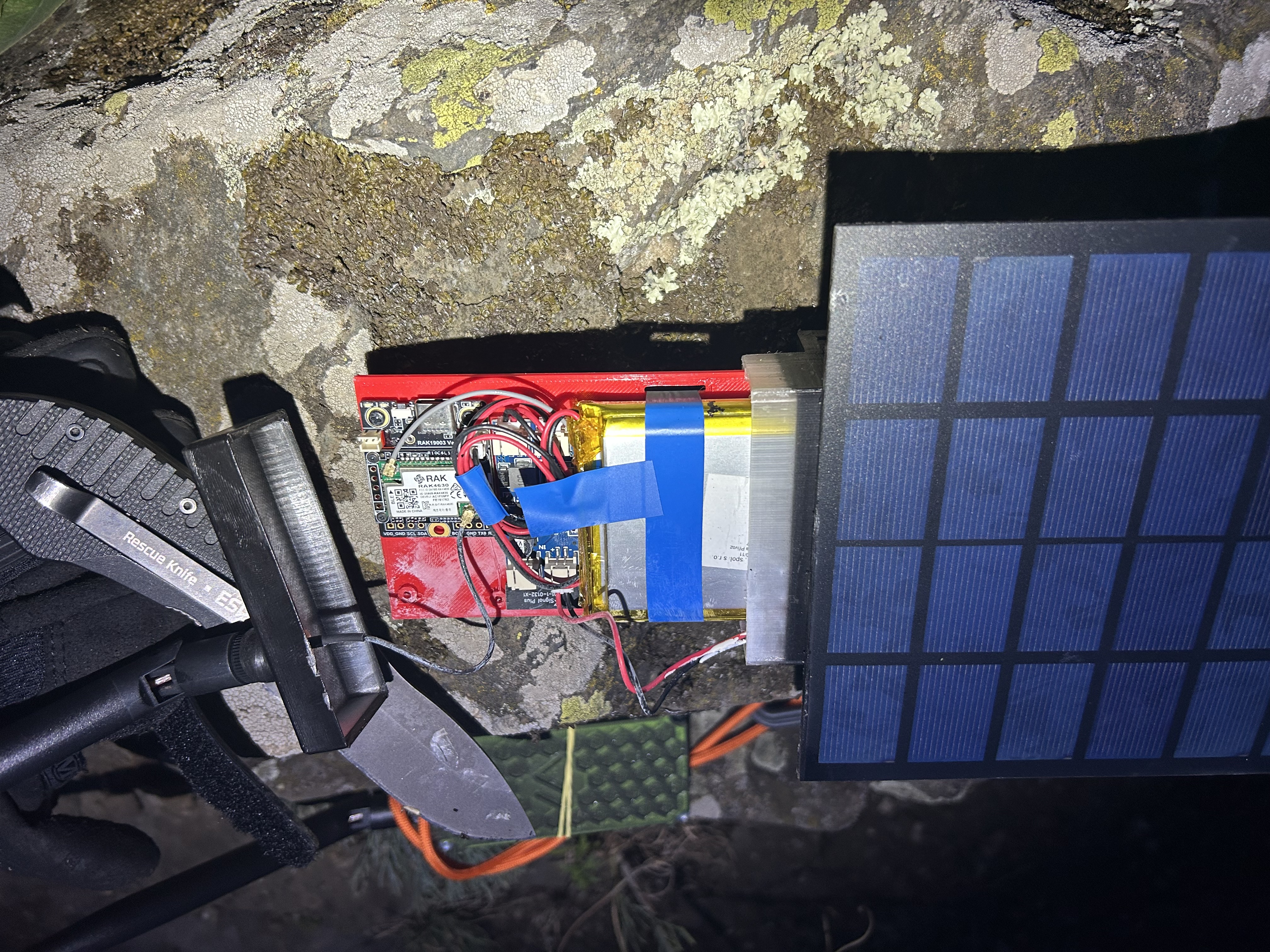 Miniatura 16 do modelo 3D Meshcore Meshtastic solar node RAK v3