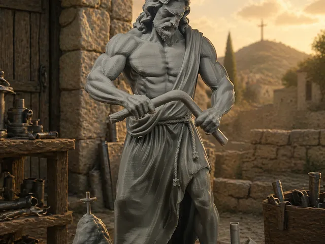 Divine force – A character who bends a pipe